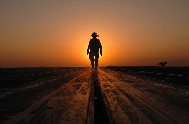military service career