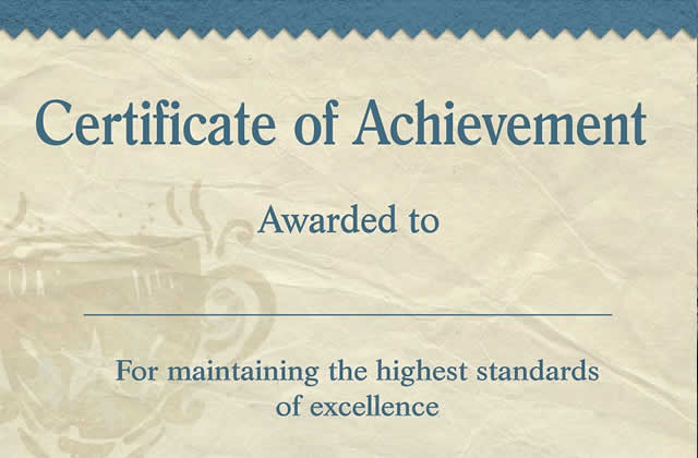 certifications