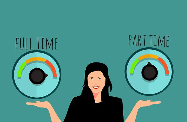 get degree working full time