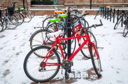 Tips for Riding Your Bike Around Campus During the Winter