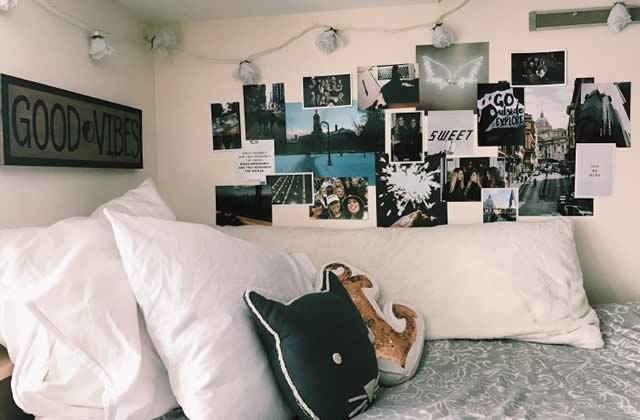 ways to cozy up your dorm room
