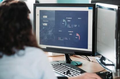 use of monitoring software in online education