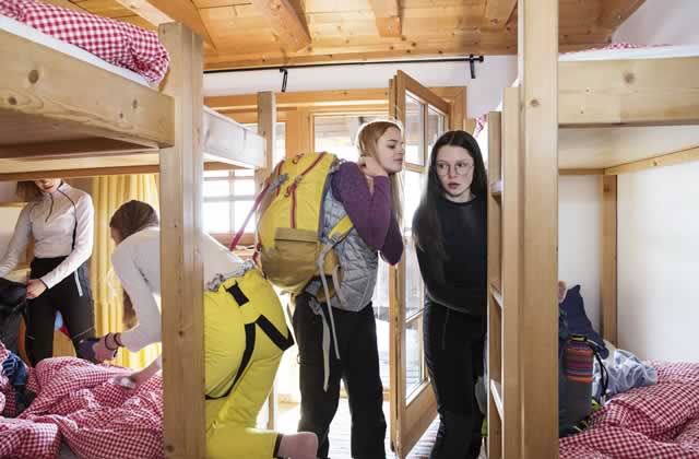 shared facilities in college dorms