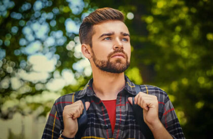 grow a beard for college