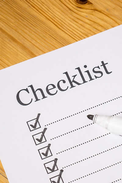 college moving checklist